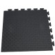 Маты - пазлы для фитнесса и тренажеров DFC 1 элемент Чёрный