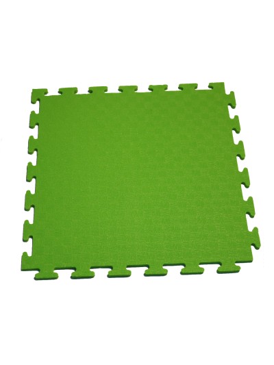 Маты - пазлы для фитнесса и тренажеров DFC 1 элемент Зелёный