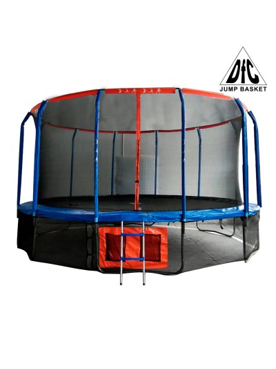 Батут DFC JUMP BASKET с сеткой 16FT-JBSK-B