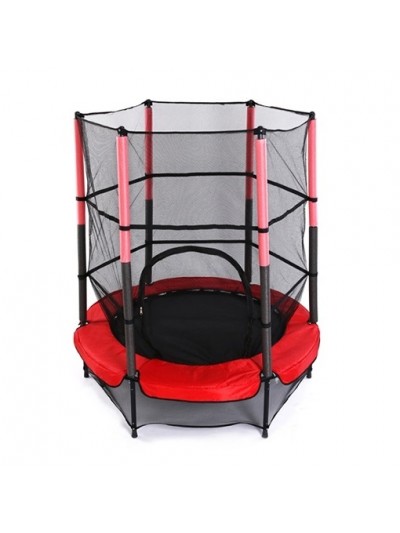 Батут Evo Jump 4.5ft (140см) с внутренней сеткой + нижняя сеть