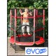 Батут Evo Jump 4.5ft (140см) с внутренней сеткой + нижняя сеть