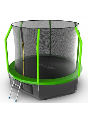 Батут EVO Jump Cosmo 10ft (Green) + Нижняя сетка