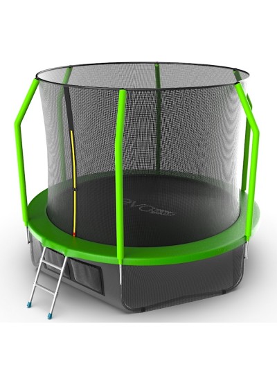 Батут EVO Jump Cosmo 10ft (Green) + Нижняя сетка