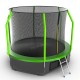 Батут EVO Jump Cosmo 10ft (Green) + Нижняя сетка