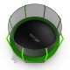 Батут EVO Jump Cosmo 12ft (Green) + Нижняя сетка