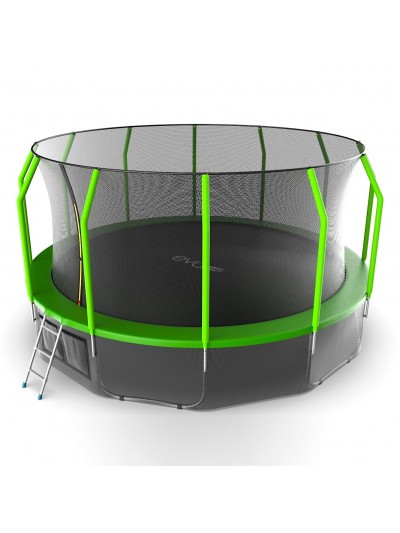 Батут EVO Jump Cosmo 16ft (Green) + Нижняя сетка