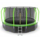 Батут EVO Jump Cosmo 16ft (Green) + Нижняя сетка