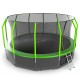 Батут EVO Jump Cosmo 16ft (Green) + Нижняя сетка