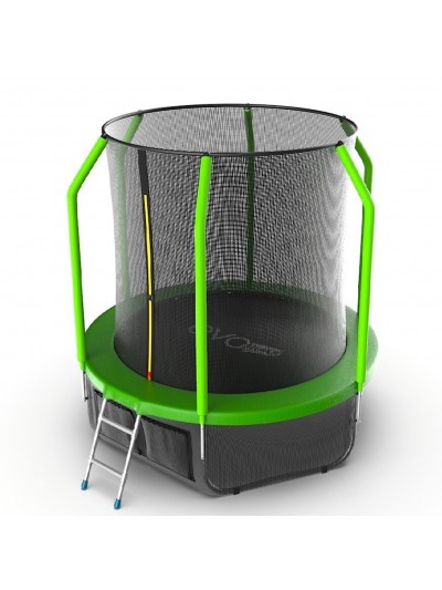 Батут EVO Jump Cosmo 6ft (Green) + Нижняя сетка