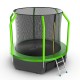 Батут EVO Jump Cosmo 8ft (Green) + Нижняя сетка