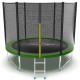 Батут EVO Jump External 10ft (Green) с внешней сеткой и лестницей