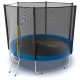 Батут EVO Jump External 10ft (Blue) с внешней сеткой и лестницей