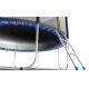 Батут EVO Jump External 12ft (Blue) с внешней сеткой и лестницей