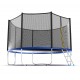 Батут EVO Jump External 12ft (Blue) с внешней сеткой и лестницей
