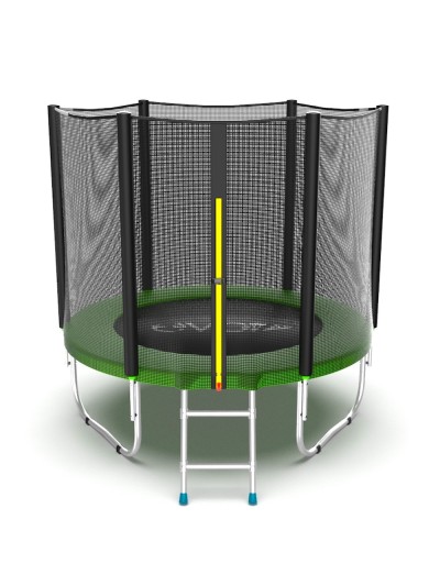 Батут EVO Jump External 6ft (Green) с внешней сеткой и лестницей