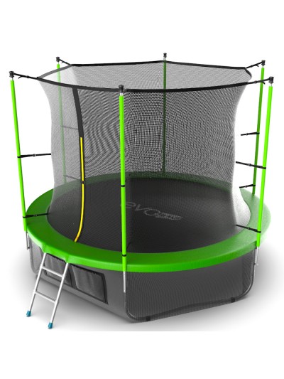 Батут EVO Jump Internal 10ft (Green) + Нижняя сетка