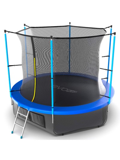 Батут EVO Jump Internal 10ft (Blue) + Нижняя сетка