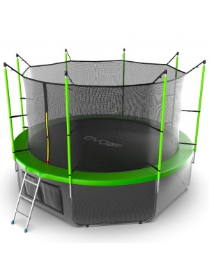 Батут EVO Jump Internal 12ft (Green) + Нижняя сетка