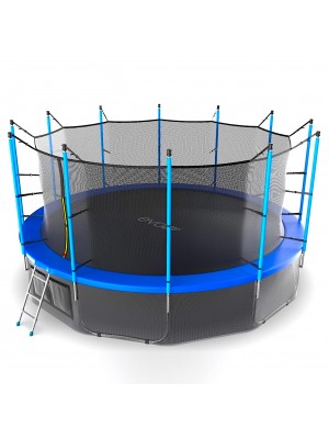 Батут EVO Jump Internal 16ft (Blue) + Нижняя сетка
