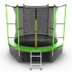 Батут EVO Jump Internal 8ft (Green) + Нижняя сетка