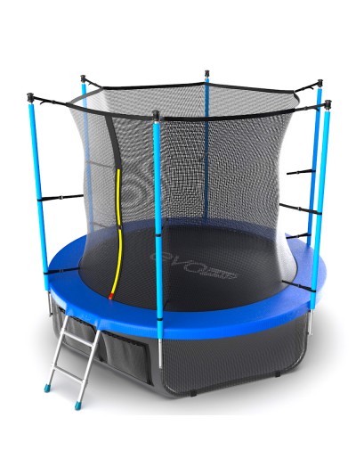 Батут EVO Jump Internal 8ft (Blue) + Нижняя сетка