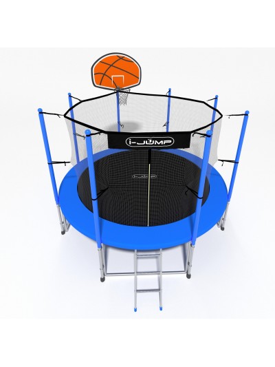 БАТУТ I-JUMP BASKET 14FT BLUE