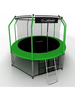 БАТУТ I-JUMP ELEGANT 14FT GREEN БАТУТ I-JUMP ELEGANT 14FT GREEN
