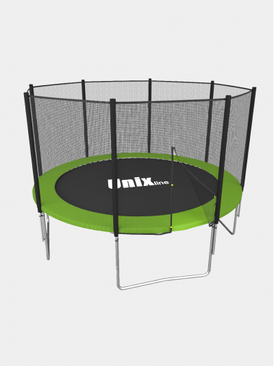 Батут UNIX line Simple 8 ft Green (outside)