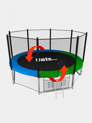 Батут UNIX line Classic 12 ft (outside)