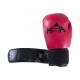 Перчатки боксерские Spider Red, к/з, 10oz