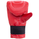 Перчатки снарядные Rusco, к/з, красный (L)