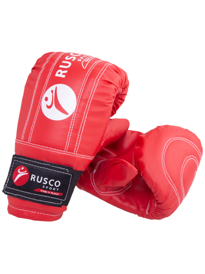 Перчатки снарядные Rusco, к/з, красный (L)