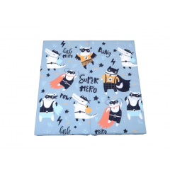 Мат гимнастический "Супер герои"  (0,06) 1,0х1,0 м (складной)