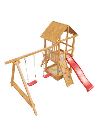 Детская игровая площадка «Сибирика с сеткой»