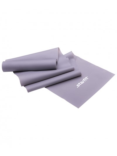 Эспандер ленточный для йоги ES-201, 1200х150х0,55 мм, серый