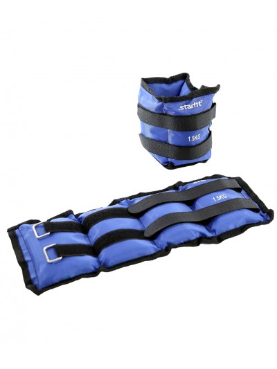 Утяжелители WT-401 1,5 кг, синий