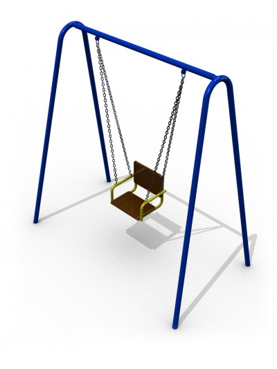 Качели одинарные цепная подвеска УДУ 3.01.00