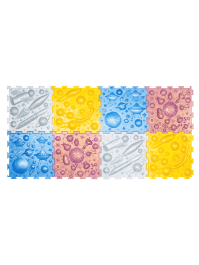 Модульный коврик "ОРТОДОН" Набор №12 «Космос»