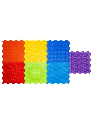 Коврик-пазл ОртоДон Радуга Набор №4 (7 дет.) 175 х 26 см