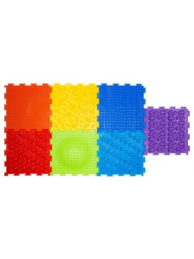 Коврик-пазл ОртоДон Радуга Набор №4 (7 дет.) 175 х 26 см