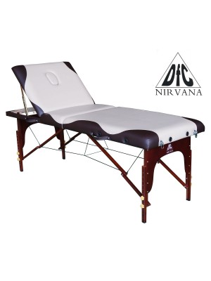 Массажный стол DFC NIRVANA Relax Pro (бежевый с коричневым)