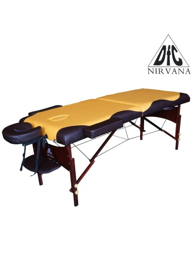Массажный стол DFC NIRVANA Relax (горчичный с коричневым)