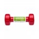 Гантель виниловая DB-101 1 кг, красная