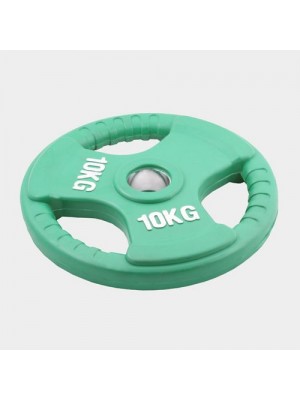 Олимпийский диск евро-классик с тройным хватом 10 кг