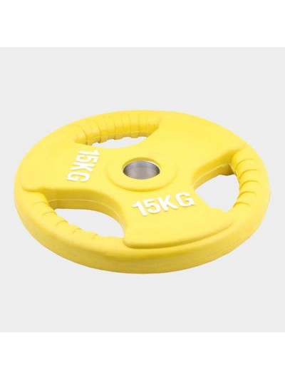 Олимпийский диск евро-классик с тройным хватом 15 кг