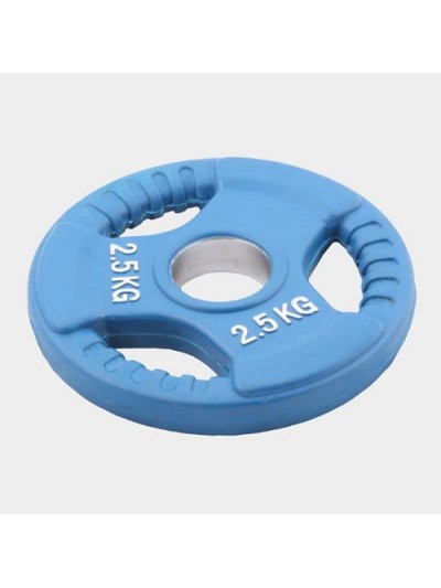 Олимпийский диск евро-классик с тройным хватом 2.5 кг