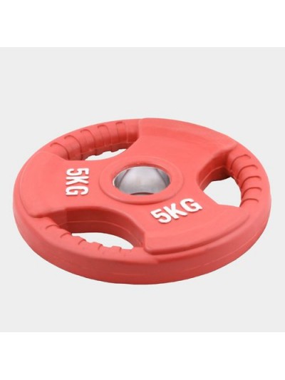 Олимпийский диск евро-классик с тройным хватом 5 кг