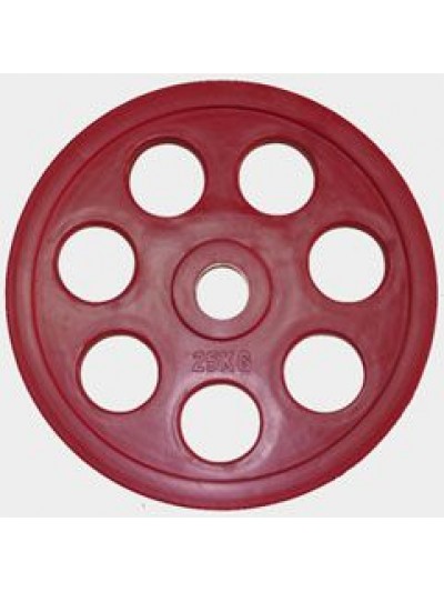 Олимпийский диск евро-классик с хватом "Ромашка" 25 кг