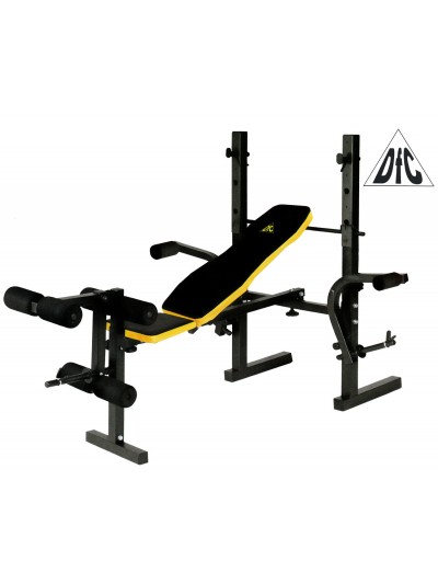 Силовая скамья со стойками DFC D220