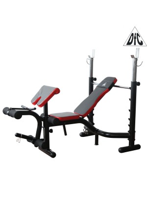 Силовая скамья со стойками DFC D3101